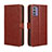 Coque Portefeuille Livre Cuir Etui Clapet BY5 pour Nokia C300 Marron