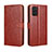 Coque Portefeuille Livre Cuir Etui Clapet BY5 pour Nokia G100 Marron