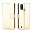 Coque Portefeuille Livre Cuir Etui Clapet BY5 pour Nokia G11 Plus Or