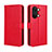 Coque Portefeuille Livre Cuir Etui Clapet BY5 pour OnePlus Nord 3 5G Rouge