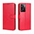 Coque Portefeuille Livre Cuir Etui Clapet BY5 pour OnePlus Nord N20 SE Rouge