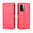 Coque Portefeuille Livre Cuir Etui Clapet BY5 pour OnePlus Nord N300 5G Rouge