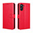 Coque Portefeuille Livre Cuir Etui Clapet BY5 pour Realme 10 Pro 5G Rouge