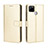 Coque Portefeuille Livre Cuir Etui Clapet BY5 pour Realme 7i RMX2193 Or