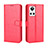 Coque Portefeuille Livre Cuir Etui Clapet BY5 pour Realme GT Neo3 5G Rouge