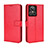 Coque Portefeuille Livre Cuir Etui Clapet BY5 pour Realme GT2 Master Explorer Rouge