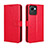 Coque Portefeuille Livre Cuir Etui Clapet BY5 pour Realme Narzo 50i Prime Rouge