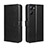 Coque Portefeuille Livre Cuir Etui Clapet BY5 pour Realme V30 5G Noir