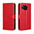 Coque Portefeuille Livre Cuir Etui Clapet BY5 pour Sharp Aquos Sense7 Plus Rouge