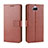 Coque Portefeuille Livre Cuir Etui Clapet BY5 pour Sony Xperia 10 Plus Marron