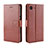 Coque Portefeuille Livre Cuir Etui Clapet BY5 pour Sony Xperia Ace Marron