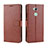 Coque Portefeuille Livre Cuir Etui Clapet BY5 pour Sony Xperia XA2 Marron