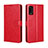 Coque Portefeuille Livre Cuir Etui Clapet BY5 pour Wiko Power U10 Rouge