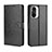 Coque Portefeuille Livre Cuir Etui Clapet BY5 pour Xiaomi Mi 11i 5G Noir