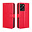 Coque Portefeuille Livre Cuir Etui Clapet BY5 pour Xiaomi Poco X5 Pro 5G Rouge