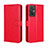 Coque Portefeuille Livre Cuir Etui Clapet BY5 pour Xiaomi Redmi 11 Prime 4G Rouge