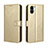 Coque Portefeuille Livre Cuir Etui Clapet BY5 pour Xiaomi Redmi A1 Or