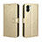 Coque Portefeuille Livre Cuir Etui Clapet BY5 pour Xiaomi Redmi A2 Plus Or