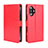 Coque Portefeuille Livre Cuir Etui Clapet BY5 pour Xiaomi Redmi K40 Gaming 5G Rouge