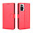 Coque Portefeuille Livre Cuir Etui Clapet BY5 pour Xiaomi Redmi Note 10 Pro 4G Rouge