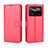 Coque Portefeuille Livre Cuir Etui Clapet BY5 pour Xiaomi Redmi Note 11E Pro 5G Rouge