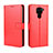 Coque Portefeuille Livre Cuir Etui Clapet BY5 pour Xiaomi Redmi Note 9 Rouge