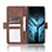 Coque Portefeuille Livre Cuir Etui Clapet BY6 pour Asus ROG Phone 3 Petit