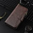 Coque Portefeuille Livre Cuir Etui Clapet BY6 pour Realme 8i Marron