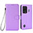 Coque Portefeuille Livre Cuir Etui Clapet BY6 pour Xiaomi Black Shark 5 5G Violet