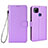 Coque Portefeuille Livre Cuir Etui Clapet BY6 pour Xiaomi POCO C3 Violet