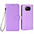 Coque Portefeuille Livre Cuir Etui Clapet BY6 pour Xiaomi Poco X3 Pro Violet