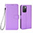 Coque Portefeuille Livre Cuir Etui Clapet BY6 pour Xiaomi Redmi 10 (2022) Violet