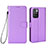 Coque Portefeuille Livre Cuir Etui Clapet BY6 pour Xiaomi Redmi Note 11 4G (2021) Violet
