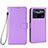 Coque Portefeuille Livre Cuir Etui Clapet BY6 pour Xiaomi Redmi Note 11E Pro 5G Violet