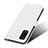 Coque Portefeuille Livre Cuir Etui Clapet BY7 pour Wiko Power U10 Blanc