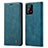 Coque Portefeuille Livre Cuir Etui Clapet C01S pour Samsung Galaxy A53 5G Bleu
