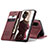 Coque Portefeuille Livre Cuir Etui Clapet C01S pour Samsung Galaxy S20 Petit