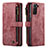 Coque Portefeuille Livre Cuir Etui Clapet C01S pour Samsung Galaxy S22 5G Petit