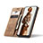 Coque Portefeuille Livre Cuir Etui Clapet C01S pour Xiaomi Redmi Note 10 4G Petit
