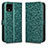 Coque Portefeuille Livre Cuir Etui Clapet C01X pour Google Pixel 4 Vert