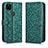 Coque Portefeuille Livre Cuir Etui Clapet C01X pour Google Pixel 4a 5G Vert