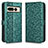 Coque Portefeuille Livre Cuir Etui Clapet C01X pour Google Pixel 7 Pro 5G Vert