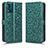 Coque Portefeuille Livre Cuir Etui Clapet C01X pour Motorola Moto E13 Vert