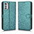 Coque Portefeuille Livre Cuir Etui Clapet C01X pour Motorola Moto E32 Vert