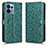 Coque Portefeuille Livre Cuir Etui Clapet C01X pour Motorola Moto Edge 40 Pro 5G Vert