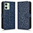 Coque Portefeuille Livre Cuir Etui Clapet C01X pour Motorola Moto G54 5G Bleu