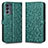 Coque Portefeuille Livre Cuir Etui Clapet C01X pour Motorola Moto G62 5G Vert