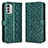 Coque Portefeuille Livre Cuir Etui Clapet C01X pour Nokia G60 5G Vert