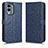Coque Portefeuille Livre Cuir Etui Clapet C01X pour Nokia X30 5G Bleu