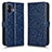 Coque Portefeuille Livre Cuir Etui Clapet C01X pour Nothing Phone 2 Bleu